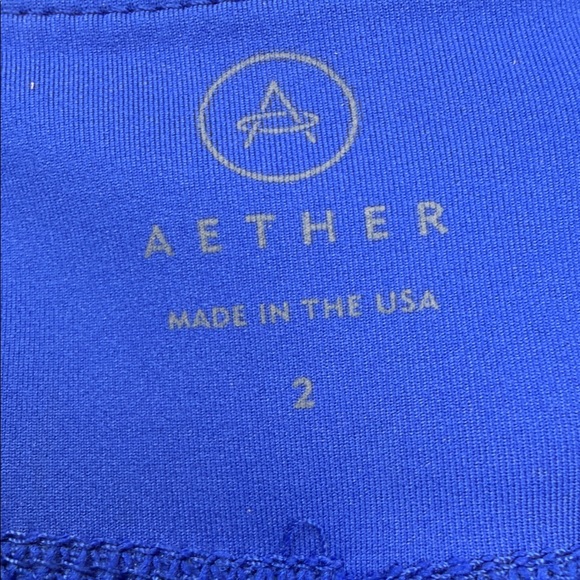Aether Blue and Black Leggings - Picture 5 of 6